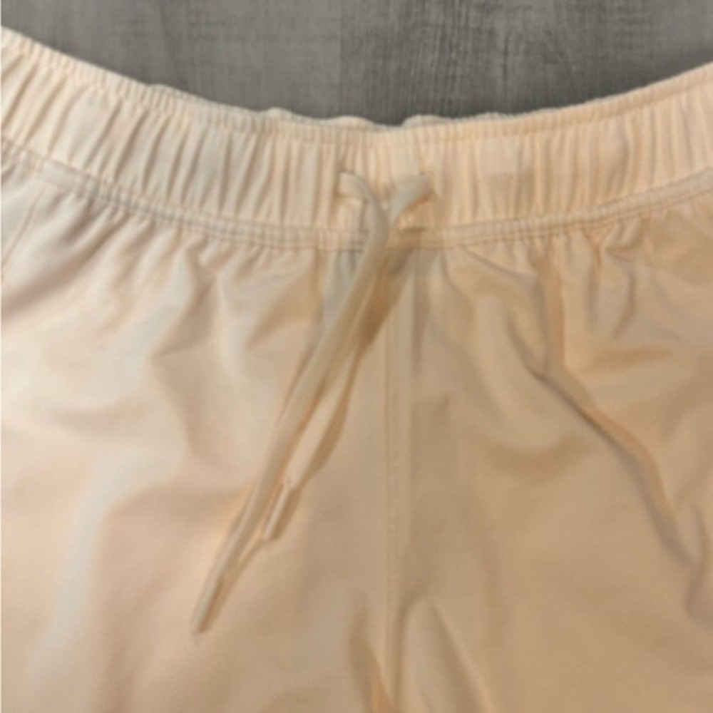 LSKD Restore CloudFLX Performance Shorts Drawstring Pockets Ivory XS - NWT - NEW - Picture 7 of 7